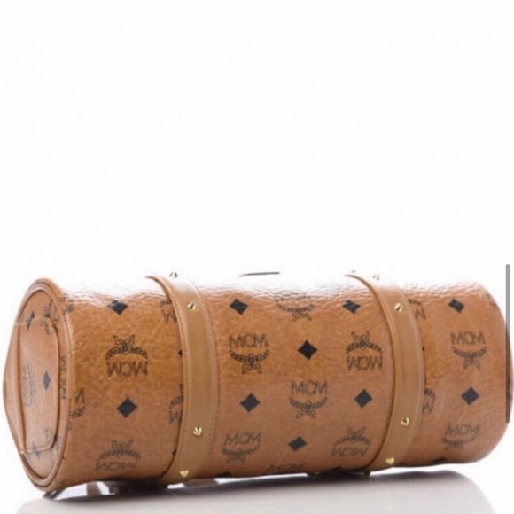 RARE HP mcm cognac papillon bag purse sale - Picture 4 of 12